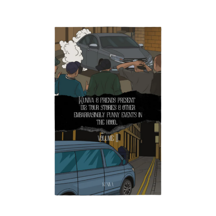 Kuniva & Friends Present D12 Tour Stories Volume 2 Comic Book Style