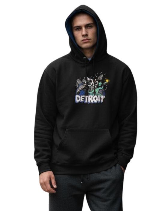 When D12 Hit the City Embroidered Hoodie