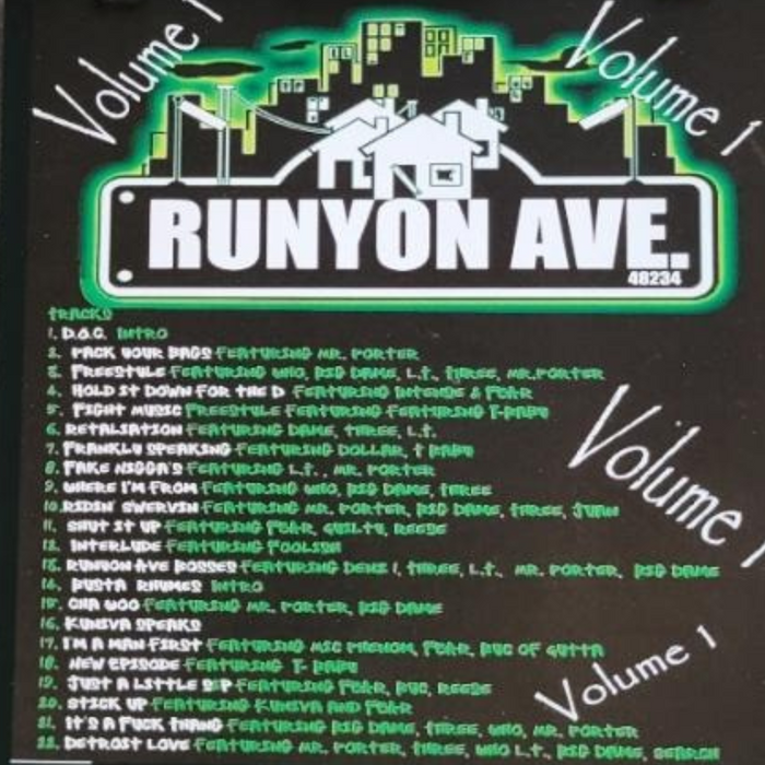 Runyon Ave Mixtape Volume 1
