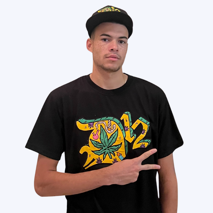 Blow My Buzz Embroidered Tee