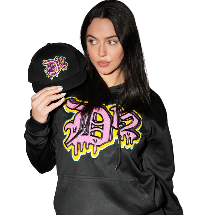 D12 Trippy Drip Embroidered Hoodie