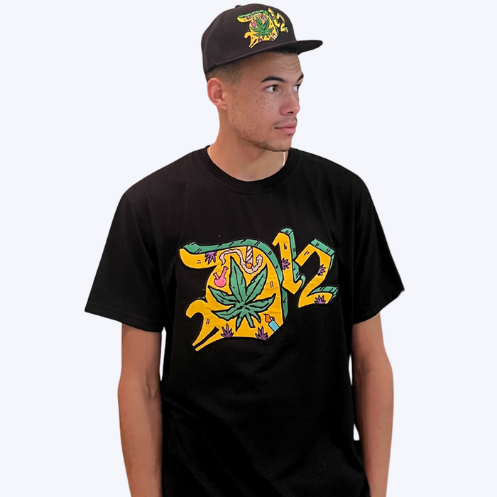 Blow My Buzz Embroidered Tee