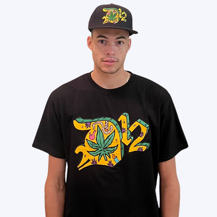 Blow My Buzz Embroidered Tee