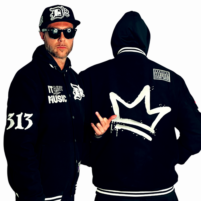 Straight Out the 313 Varsity Bomber Jacket