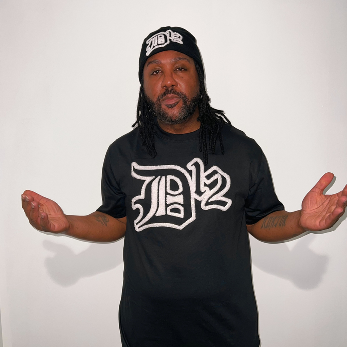 D12 Embroidered Logo T-Shirt SHIPS FREE IN THE US