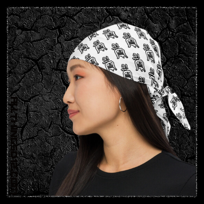 D12 Bandana (White)