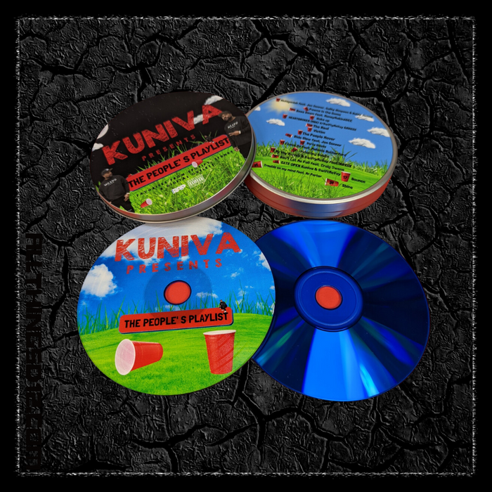 Kuniva Presents The People's Playlist CD in Autographed Tin Collectors Case