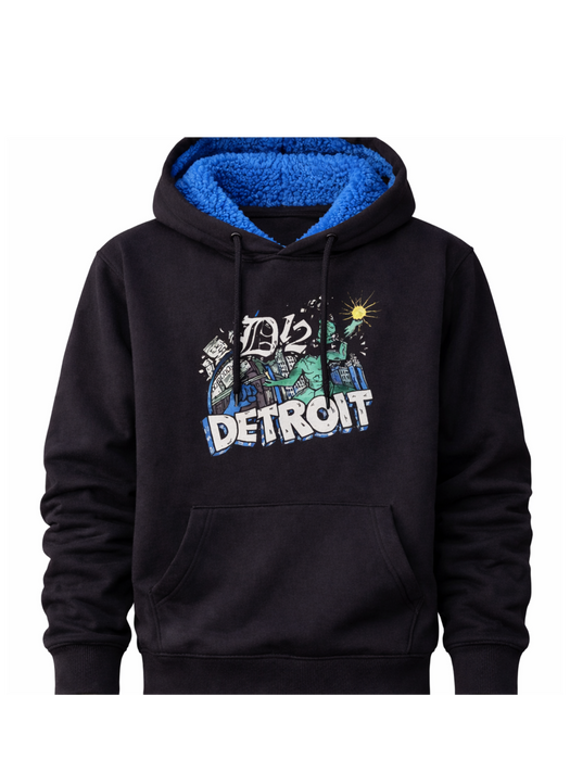When D12 Hits the City Embroidered Hoodie