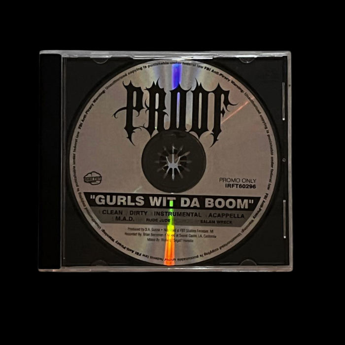 ORIGINAL BIG PROOF PROMO CD GURLS WIT DA BOOM