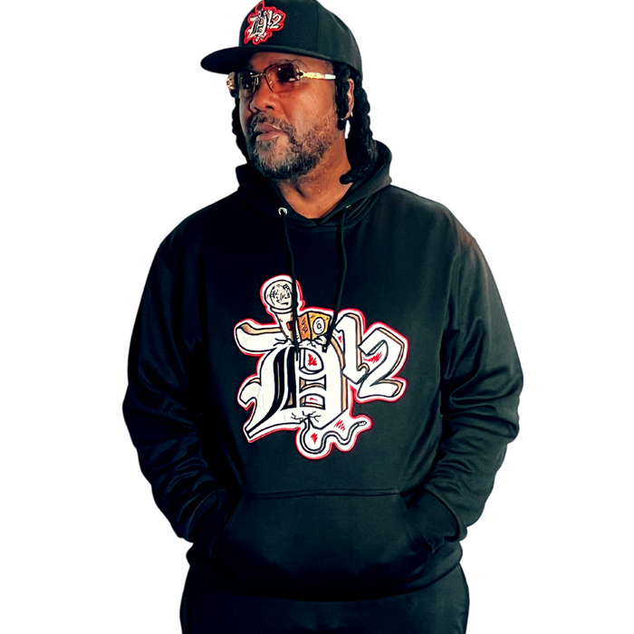 D12 Mic Check Embroidered Jogging Suit