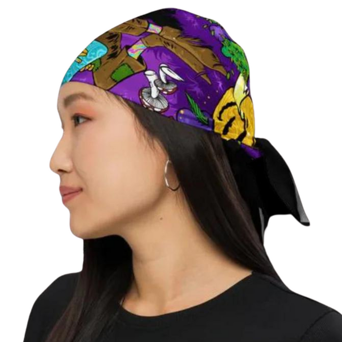 Purple Pills Blowed Troll Bandana