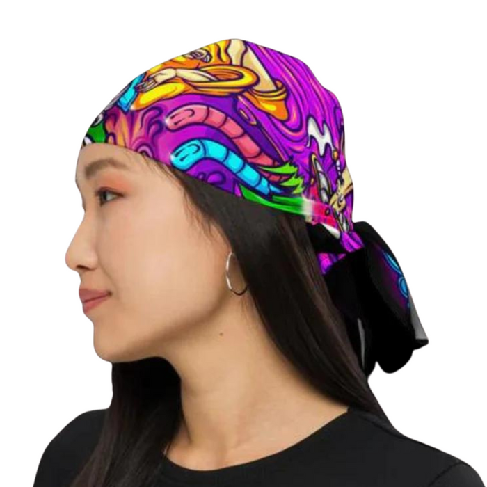 Purple Pills Shroom Guru Bandana