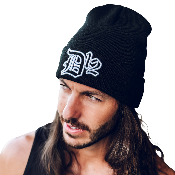 D12 Classic 3D Logo Beanie