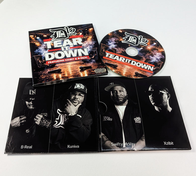 D12 – “Tear It Down” Cassette + CD Bundle (Signed Limited Collector’s Edition)