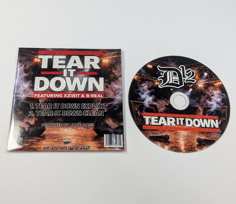 D12 “Tear It Down” CD  (Signed Limited Collector’s Edition)