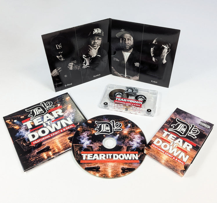 D12 – “Tear It Down” Cassette + CD Bundle (Signed Limited Collector’s Edition)