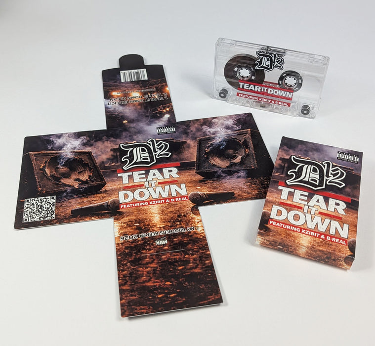 D12 – “Tear It Down” Cassette + CD Bundle (Signed Limited Collector’s Edition)