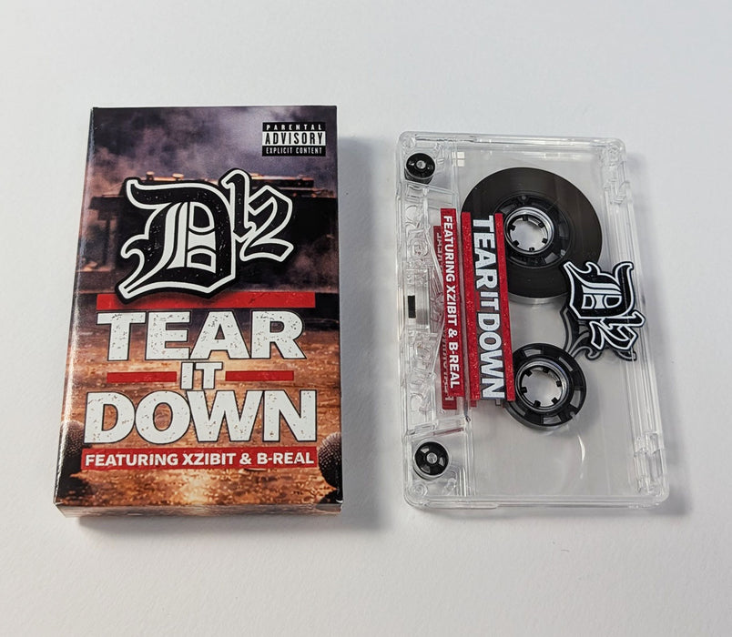 D12 – “Tear It Down” Cassette + CD Bundle (Signed Limited Collector’s Edition)