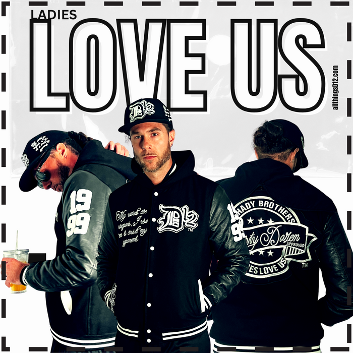 Ladies Love Us Varsity Jacket