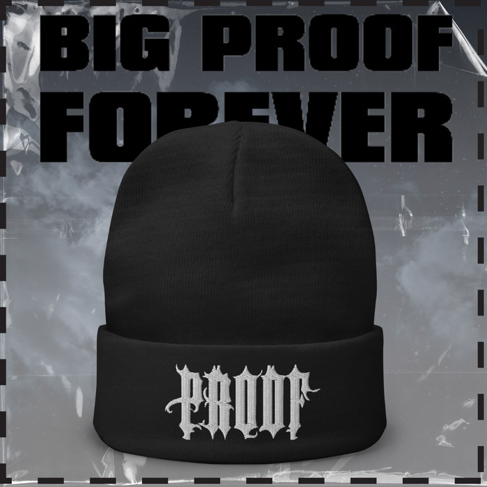 Proof Embroidered Beanie