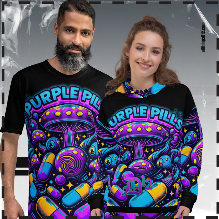 Purple Shrooms T-shirt