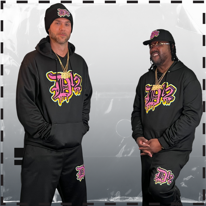 D12 Trippy Drip Embroidered Jogging Suit