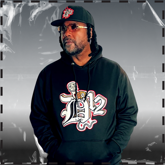 D12 Mic Check Embroidered Jogging Suit