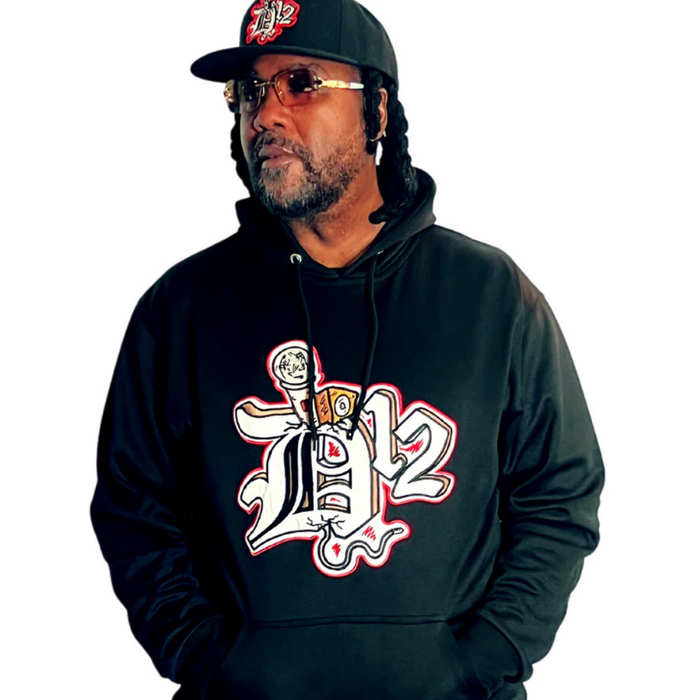 D12 Mic Check Embroidered Hoodie