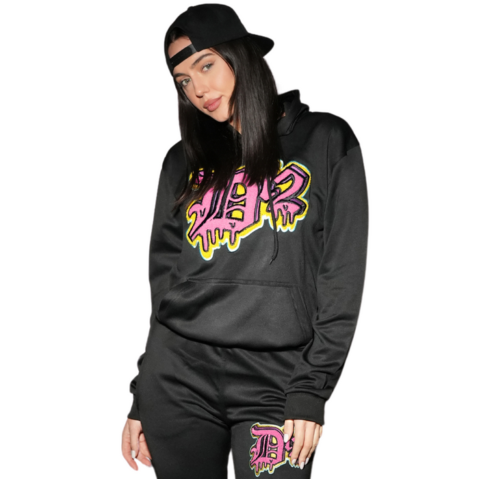 D12 Trippy Drip Embroidered Hoodie