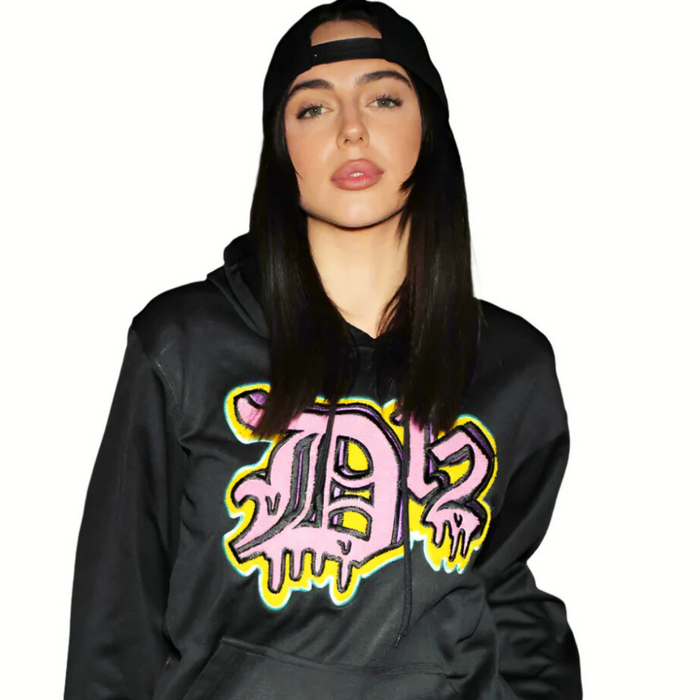 D12 Trippy Drip Embroidered Hoodie