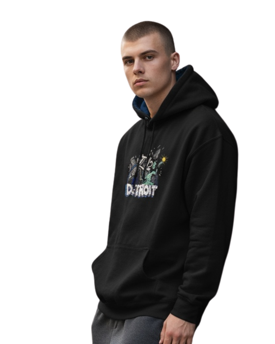 When D12 Hit the City Embroidered Hoodie