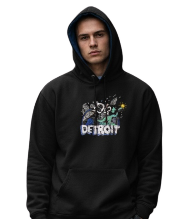 When D12 Hit the City Embroidered Hoodie