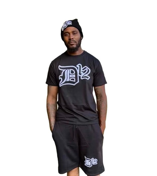 D12 Embroidered Shorts
