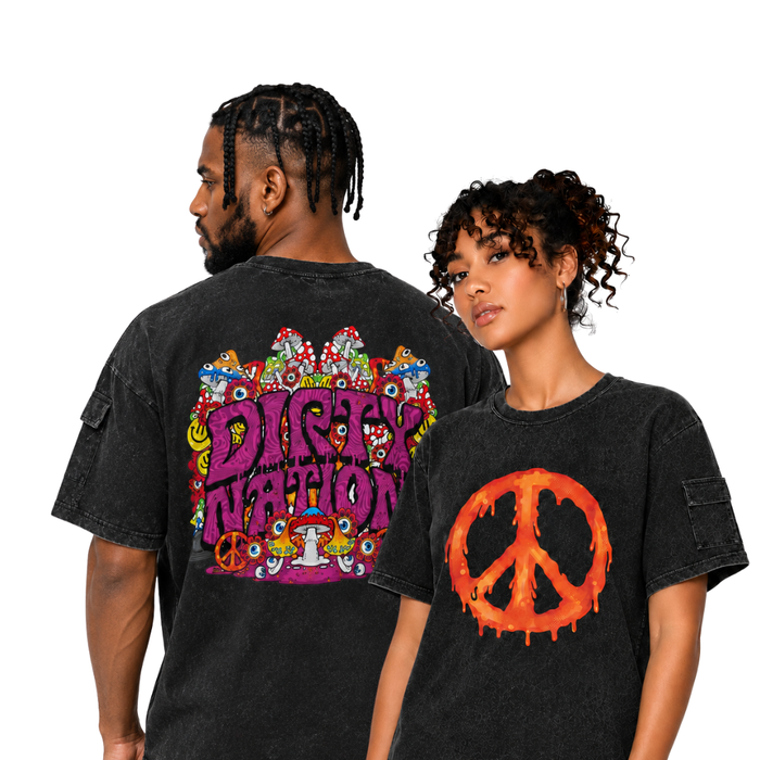 Dirty Nation Under a Groove Pocketed T-Shirt