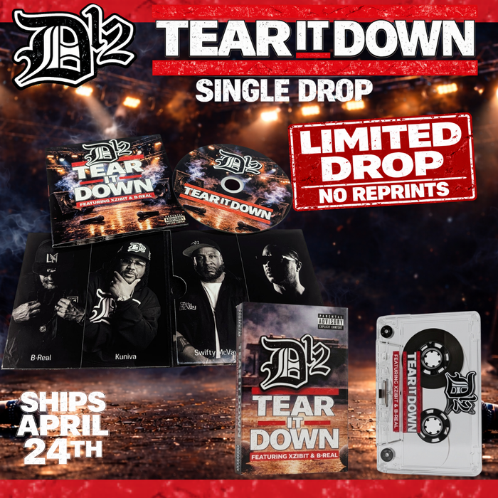 D12 – “Tear It Down” Cassette + CD Bundle (Signed Limited Collector’s Edition)