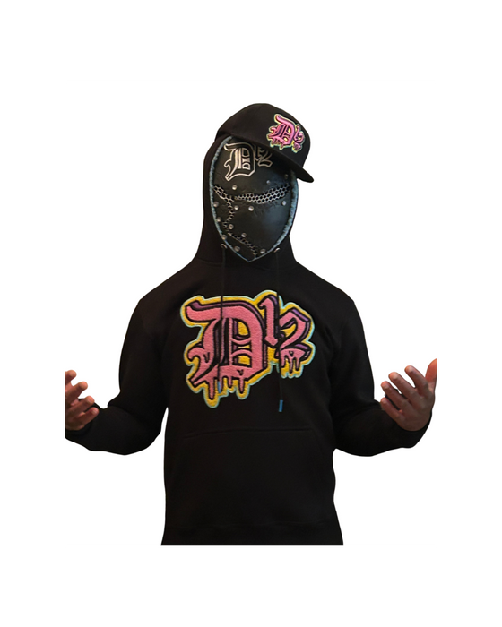 D12 “Trippy Drip” Embroidered Hoodie