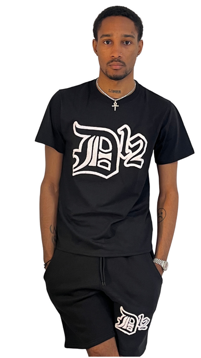 D12 Embroidered Shorts