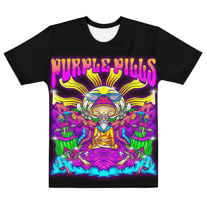 Purple Pills Shroom Guru T-shirt