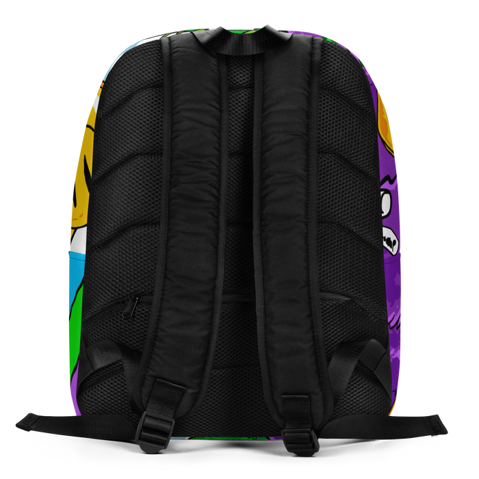 Purple Pills Minimalist Backpack