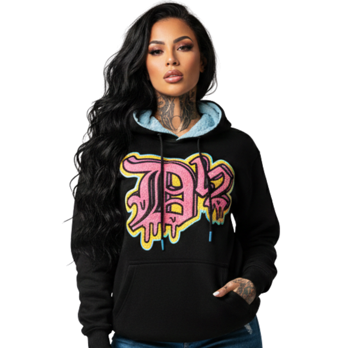 D12 Trippy Drip Embroidered Hoodie