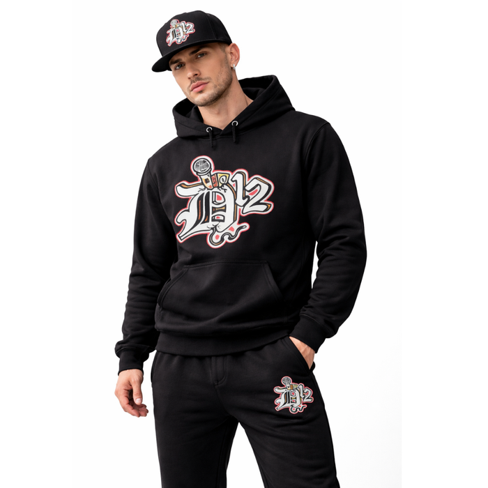 D12 Mic Check Embroidered Jogging Suit