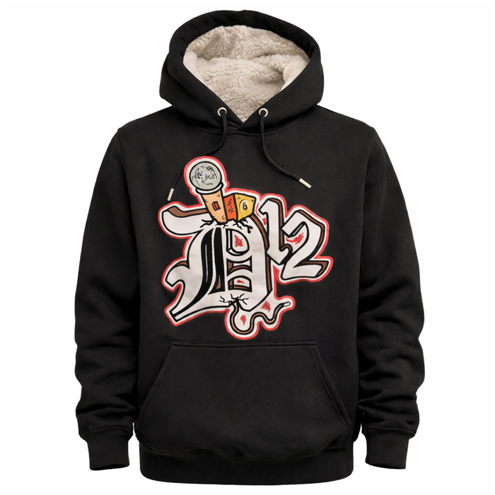 D12 Mic Check Embroidered Hoodie