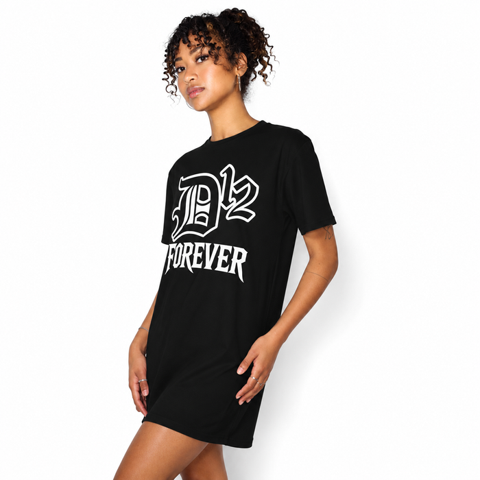 D12 Forever Oversized T-Shirt Dress