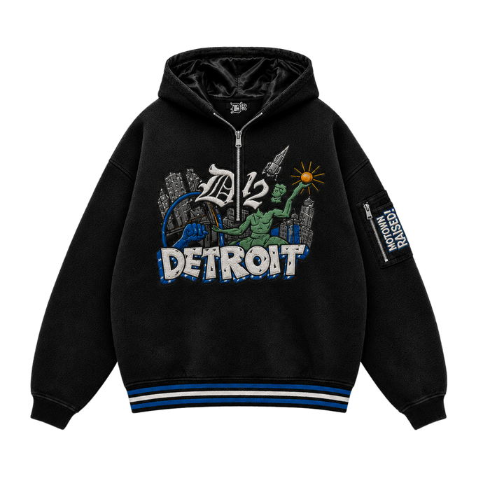 Tear it down Embroidered Hoodie