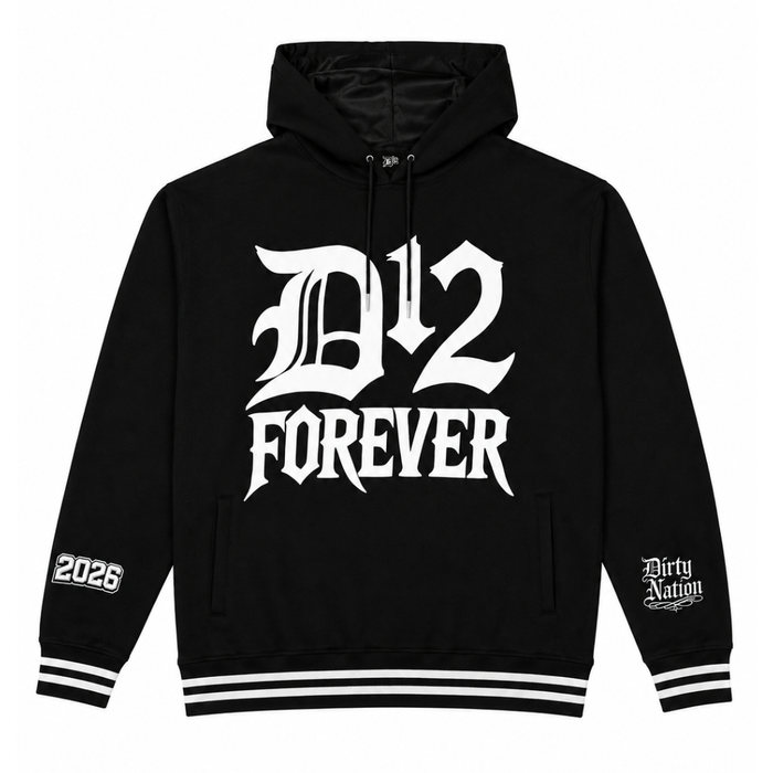 D12 Forever Classic Hoodie (B&W-VERSION)