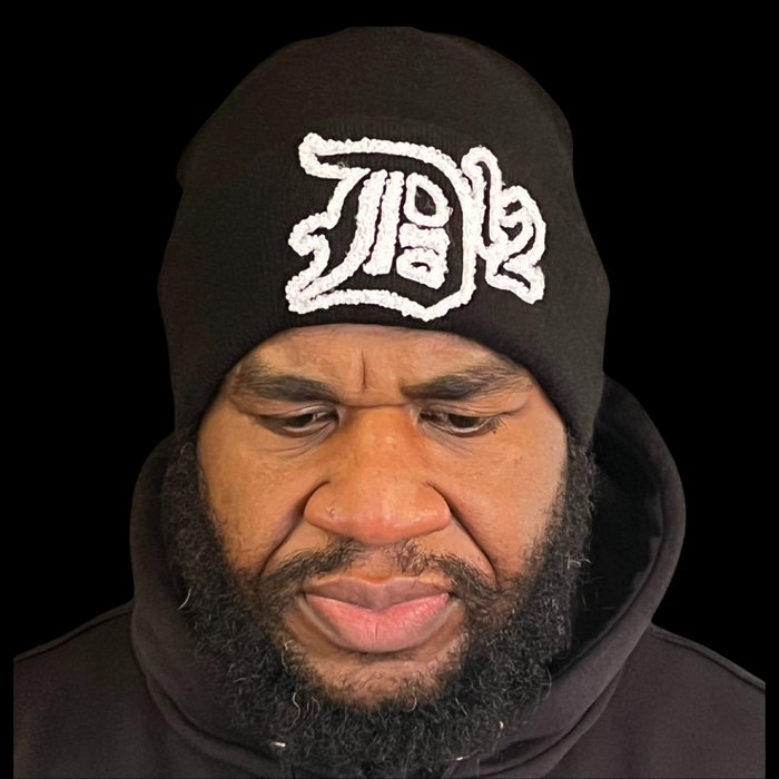 D12 Embroidered  Chenille Beanie