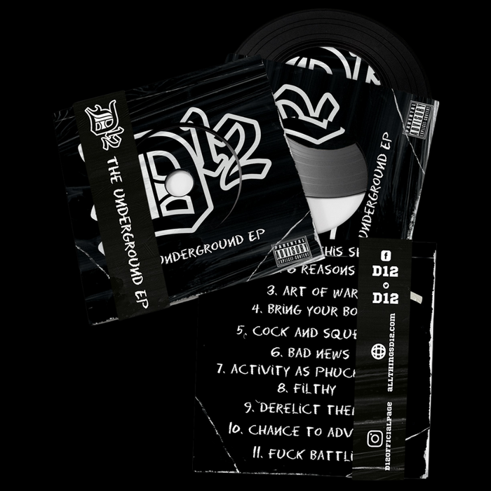 D12 Underground EP Vinyl Style CD With Obi Strip
