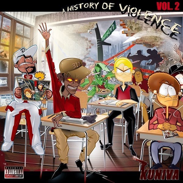Kuniva History of Violence Vol.2 Hard Copy CD - AllthingsD12